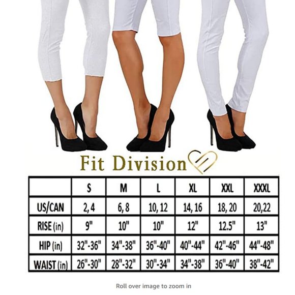 Jean Look Jeggings Slim Fit Pull Up Pants - Picture 4 of 4